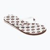ROXY Portofino III flip-flops pentru femei dc maro deschis/alb