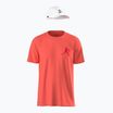 Tricou de tenis Lacoste pentru bărbați TH1044 mango tree red/grenadine