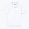 Tricou polo pentru bărbați Lacoste alb DH3201 001