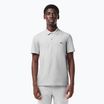 Tricou polo pentru bărbați Lacoste DH0783 silver chine