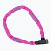 Antifurt de bicicletă ABUS Steel-O-Chain 5805K/75, roz, 72492