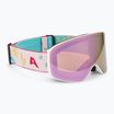 Ochelari de schi pentru copii Alpina Fernie Q-Lite white/ flower matt/ rose