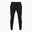 Pantaloni de fotbal Capelli Basics Adult pentru bărbați Capelli Basics Adult Tapered French Terry negru/alb