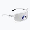 UVEX Sportstyle 235 V ochelari de ciclism alb mat/albastru oglindă 53/3/031/8803