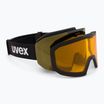 Ochelari de schi  UVEX Evidnt Attract + case black matt/mirror cooper yellow clear