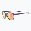Ochelari de soare UVEX LGL 54 blue matt/mirror purple