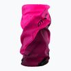 Eșarfă multifuncțională DYNAFIT Logo Neck Gaiter pink glo/striped