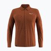Cămașă Salewa Puez Dry L/S pentru bărbați bombay brown