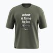 Bărbați Salewa Eagle Outside Loose verde decolorat T-shirt