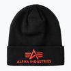 Căciulă Alpha Industries 3D black/red