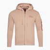 Bluză pentru bărbați Alpha Industries Back Print Zip dusty coral