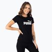 Tricou de antrenament pentru femei PUMA ESS Logo Tee negru 586774_01