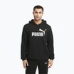 Bluză pentru bărbați PUMA Essentials Big Logo Hoodie TR puma black