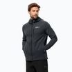 Bluză polar pentru bărbați Jack Wolfskin Kolbenberg Hooded Fz phantom