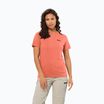 Tricou de trekking pentru femei Jack Wolfskin Essential warm amber