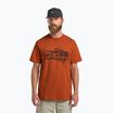 Tricou pentru bărbați Jack Wolfskin Jack Wolfskin Brand T burnt orange