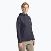 Hanorac pentru femei Jack Wolfskin Kolbenberg Hooded Full Zip graphite