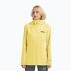 Geacă de ploaie pentru femei Jack Wolfskin Trailtime 2L lemon ice
