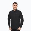 Jack Wolfskin bluză de bărbați fleece Sweatshirt Taunus HZ negru 1709522_6000_002