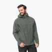 Jack Wolfskin jachetă de ploaie pentru bărbați Kammweg 3L Jkt M verde 1115831