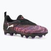 Încălțăminte de fotbal pentru copii PUMA Future 8 Match LL FG/AG puma black/ puma white/ glowing red