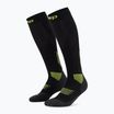 Șosete compresive pentru femei CEP Run Tall 5.0 black/lime