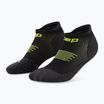 Șosete compresive pentru femei CEP Run No Show 5.0 black/lime