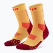 Șosete compresive pentru femei CEP Run Mid Cut 5.0 marigold/burgundy