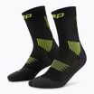 Șosete compresive pentru bărbați CEP Run Mid Cut 5.0 black/lime