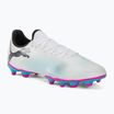 Încălțăminte de fotbal PUMA Future 7 Play FG/AG puma white/puma black/poison pink