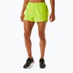 Pantaloni scurți de alergat pentru bărbat ASICS Core Split lime set