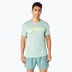 Tricou de alergare pentru bărbați ASICS Core Top light celadon/safety yellow