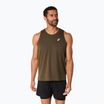 Tricou de alergare pentru bărbați ASICS Core Singlet brown stone