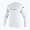 Longsleeve de înot pentru bărbați O'Neill Basic Skins Sun Shirt white