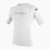 O'Neill Basic Skins Rash Guard tricou de înot pentru copii alb