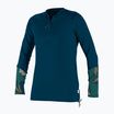 Longsleeve de înot pentru femei O'Neill Front Zip Sun frenchnavy/bridget