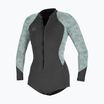 Costum de wetsuit pentru femei O'Neill Bahia 2/1 Front Zip Short Spring graphite/ mirage tropical