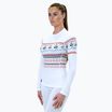 Longsleeve termoactiv pentru femei Surfanic Cozy Limited Edition Crew Neck white fairisle