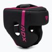 Cască de box RDX F6 Kara Head Guard pink