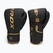 Mănuși de box RDX F6 negru-galbene BGR-F6MGL