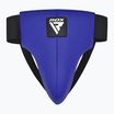 Apărătoare inghinală pentru bărbați RDX R1 Martial Arts Groin Guard blue/black