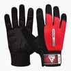 RDX W1F Full Finger mănuși de antrenament roșu