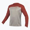 Longsleeve de ciclism pentru bărbați Endura MT500 Burner brick