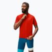 Tricou de ciclism pentru bărbați  Endura Loop Zipped flame red