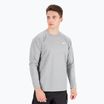 Mâneci lungi de antrenament pentru bărbați Nike Heather gri deschis NESSA590-090