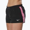 Pantaloni scurți de alergare Mizuno Aero 2.5 black/wild orchid