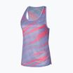 Tank top de alergat pentru femei Mizuno DAF Graphic Tank pastel lilac