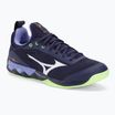 Pantofi de volei pentru bărbați Mizuno Wave Luminous 2 evening blue / tech green / lolite