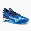 Încălțăminte de handbal pentru bărbați Mizuno Wave Mirage 5 mugen blue/white/estate blue