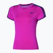 Tricou pentru femei Mizuno Frontier Tee W fuchsia purple